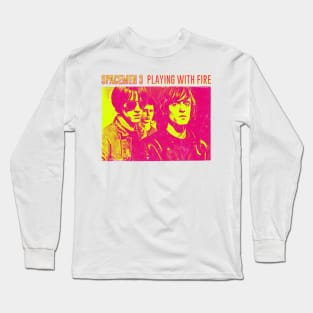 Spacemen 3 †† Retro Style Psychedelic Fan Design Long Sleeve T-Shirt